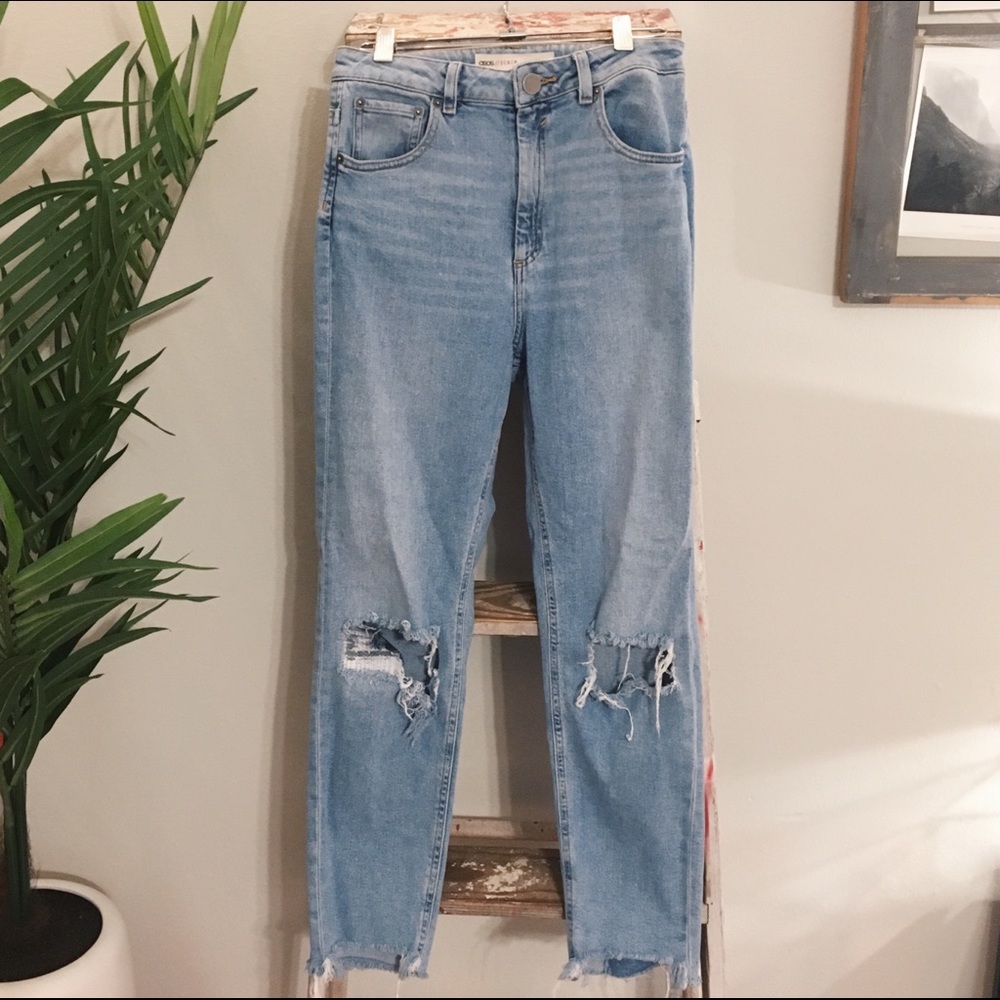 ASOS High Waisted Mom Jeans